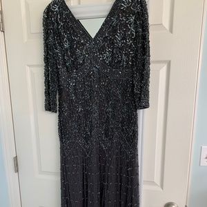 Formal beaded dress